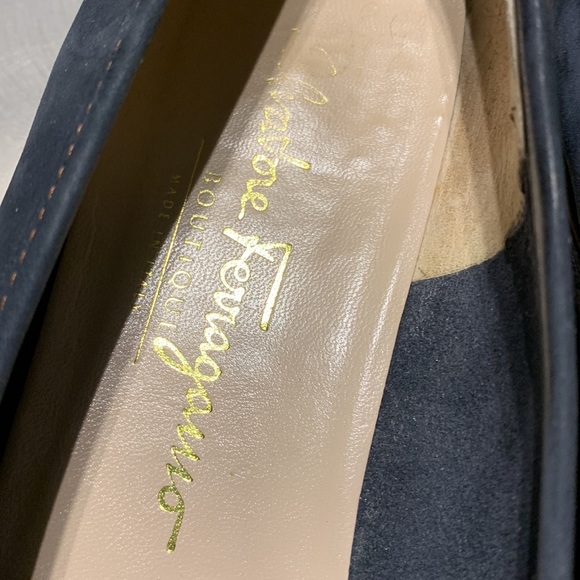 Salvatore Ferragamo Nubuck Loafers Size 9 - Picture 3 of 9